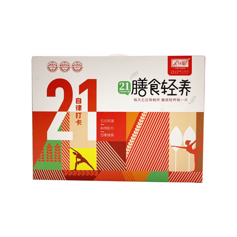 山野源粮 21日膳食粥 五谷轻养 暖心粥到 2.1kg 计价单位:盒