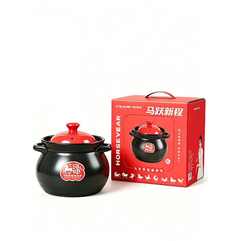 思特嘉美 5L 马跃新程福禄煲砂锅 计价单位:个
